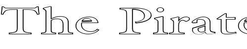 Font : FZ-ROMAN-25-HOLLOW-EX Custom Text : The Pirate Way Test your own text here Click to download or to view this font on a tshirt that can be custom printed in Bali