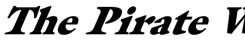 Font : FZ-ROMAN-26-ITALIC Custom Text : The Pirate Way Test your own text here Click to download or to view this font on a tshirt that can be custom printed in Bali