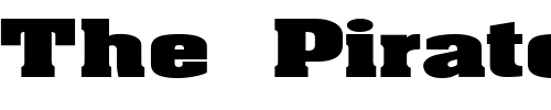 Font : FZ-ROMAN-3-EX Custom Text : The Pirate Way Test your own text here Click to download or to view this font on a tshirt that can be custom printed in Bali