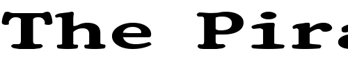 Font : FZ-ROMAN-32-EX Custom Text : The Pirate Way Test your own text here Click to download or to view this font on a tshirt that can be custom printed in Bali