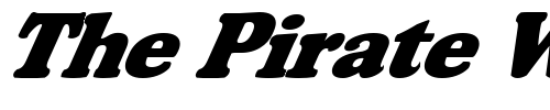 Font : FZ-ROMAN-35-ITALIC Custom Text : The Pirate Way Test your own text here Click to download or to view this font on a tshirt that can be custom printed in Bali
