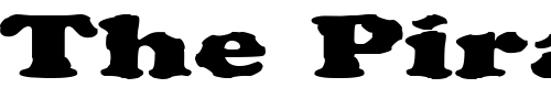 Font : FZ-ROMAN-4-WAVEY-EX Custom Text : The Pirate Way Test your own text here Click to download or to view this font on a tshirt that can be custom printed in Bali