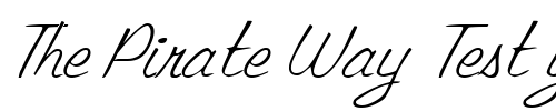 Font : FZ-SCRIPT-15-ITALIC Custom Text : The Pirate Way Test your own text here Click to download or to view this font on a tshirt that can be custom printed in Bali