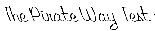 Font : FZ-SCRIPT-15-LEFTY Custom Text : The Pirate Way Test your own text here Click to download or to view this font on a tshirt that can be custom printed in Bali