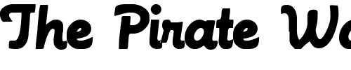Font : FZ-SCRIPT-23 Custom Text : The Pirate Way Test your own text here Click to download or to view this font on a tshirt that can be custom printed in Bali