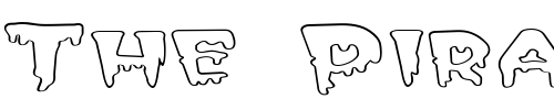 Font : FZ-UNIQUE-10-HOLLOW-EX Custom Text : The Pirate Way Test your own text here Click to download or to view this font on a tshirt that can be custom printed in Bali