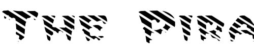 Font : FZ-UNIQUE-10-STRIPED-EX Custom Text : The Pirate Way Test your own text here Click to download or to view this font on a tshirt that can be custom printed in Bali