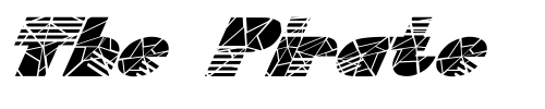 Font : FZ-UNIQUE-11-CRACKED-ITALIC Custom Text : The Pirate Way Test your own text here Click to download or to view this font on a tshirt that can be custom printed in Bali