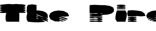 Font : FZ-UNIQUE-11-MANGLED-EX Custom Text : The Pirate Way Test your own text here Click to download or to view this font on a tshirt that can be custom printed in Bali