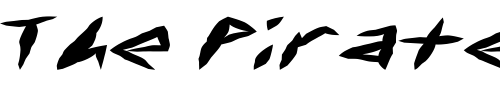 Font : FZ-UNIQUE-17-MANGLED-EX Custom Text : The Pirate Way Test your own text here Click to download or to view this font on a tshirt that can be custom printed in Bali
