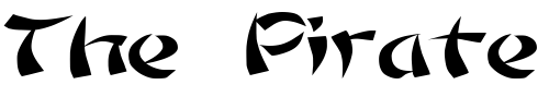 Font : FZ-UNIQUE-22-EX Custom Text : The Pirate Way Test your own text here Click to download or to view this font on a tshirt that can be custom printed in Bali