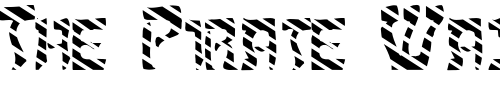 Font : FZ-UNIQUE-27-STRIPED-EX Custom Text : The Pirate Way Test your own text here Click to download or to view this font on a tshirt that can be custom printed in Bali