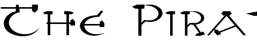 Font : FZ-UNIQUE-28-EX Custom Text : The Pirate Way Test your own text here Click to download or to view this font on a tshirt that can be custom printed in Bali