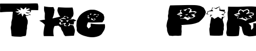 Font : FZ-UNIQUE-3-MANGLED-EX Custom Text : The Pirate Way Test your own text here Click to download or to view this font on a tshirt that can be custom printed in Bali