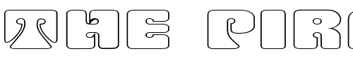 Font : FZ-UNIQUE-32-HOLLOW-EX Custom Text : The Pirate Way Test your own text here Click to download or to view this font on a tshirt that can be custom printed in Bali