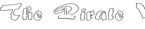 Font : FZ-UNIQUE-33-HOLLOW-EX Custom Text : The Pirate Way Test your own text here Click to download or to view this font on a tshirt that can be custom printed in Bali