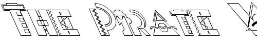 Font : FZ-UNIQUE-36-HOLLOW-LEFTY Custom Text : The Pirate Way Test your own text here Click to download or to view this font on a tshirt that can be custom printed in Bali