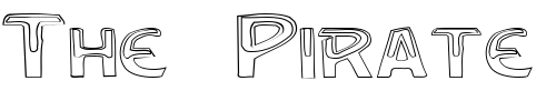Font : FZ-UNIQUE-4-HOLLOW-EX Custom Text : The Pirate Way Test your own text here Click to download or to view this font on a tshirt that can be custom printed in Bali