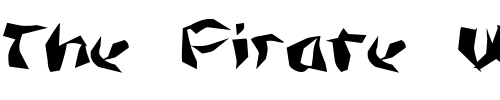 Font : FZ-WACKY-45-EX Custom Text : The Pirate Way Test your own text here Click to download or to view this font on a tshirt that can be custom printed in Bali