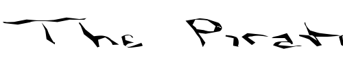 Font : FZ-WACKY-58-EX Custom Text : The Pirate Way Test your own text here Click to download or to view this font on a tshirt that can be custom printed in Bali