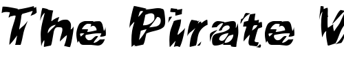 Font : FZ-WARPED-10 Custom Text : The Pirate Way Test your own text here Click to download or to view this font on a tshirt that can be custom printed in Bali
