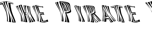 Font : FZ-WARPED-13-LEFTY Custom Text : The Pirate Way Test your own text here Click to download or to view this font on a tshirt that can be custom printed in Bali