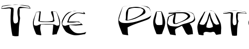 Font : FZ-WARPED-20-EX Custom Text : The Pirate Way Test your own text here Click to download or to view this font on a tshirt that can be custom printed in Bali
