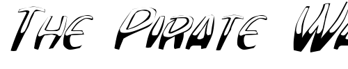 Font : FZ-WARPED-20-ITALIC Custom Text : The Pirate Way Test your own text here Click to download or to view this font on a tshirt that can be custom printed in Bali