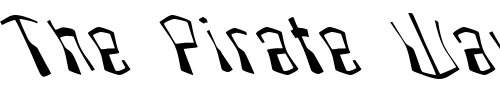 Font : FZ-WARPED-4-LEFTY Custom Text : The Pirate Way Test your own text here Click to download or to view this font on a tshirt that can be custom printed in Bali