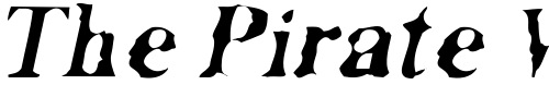 Font : FacsimiledItalic Custom Text : The Pirate Way Test your own text here Click to download or to view this font on a tshirt that can be custom printed in Bali