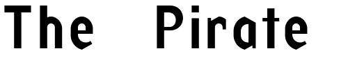 Font : Factory-LiningNumbers Custom Text : The Pirate Way Test your own text here Click to download or to view this font on a tshirt that can be custom printed in Bali