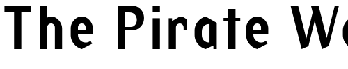 Font : FactoryLiningNumbers Custom Text : The Pirate Way Test your own text here Click to download or to view this font on a tshirt that can be custom printed in Bali