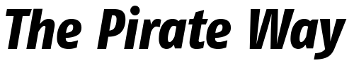 Font : FagoCoLf-ExtraboldItalic Custom Text : The Pirate Way Test your own text here Click to download or to view this font on a tshirt that can be custom printed in Bali