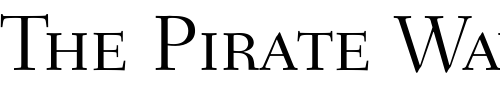 Font : Fairfield-LH-45-Light-Small-Caps-Old-Style-Figures Custom Text : The Pirate Way Test your own text here Click to download or to view this font on a tshirt that can be custom printed in Bali