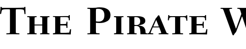 Font : Fairfield-LH-75-Bold-Small-Caps-Old-Style-Figures Custom Text : The Pirate Way Test your own text here Click to download or to view this font on a tshirt that can be custom printed in Bali