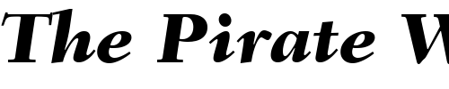 Font : Fairfield-LT-86-Heavy-Italic Custom Text : The Pirate Way Test your own text here Click to download or to view this font on a tshirt that can be custom printed in Bali