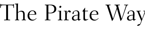 Font : FairfieldLH45-Light Custom Text : The Pirate Way Test your own text here Click to download or to view this font on a tshirt that can be custom printed in Bali