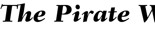 Font : FairfieldLH86-Heavy-Italic Custom Text : The Pirate Way Test your own text here Click to download or to view this font on a tshirt that can be custom printed in Bali