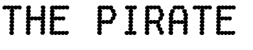 Font : FakeReceipt Custom Text : The Pirate Way Test your own text here Click to download or to view this font on a tshirt that can be custom printed in Bali