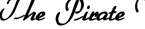 Font : FalironScriptSSK-Bold Custom Text : The Pirate Way Test your own text here Click to download or to view this font on a tshirt that can be custom printed in Bali