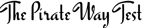 Font : Famous-Label Custom Text : The Pirate Way Test your own text here Click to download or to view this font on a tshirt that can be custom printed in Bali