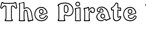 Font : Fancy-ExtendedOutline Custom Text : The Pirate Way Test your own text here Click to download or to view this font on a tshirt that can be custom printed in Bali