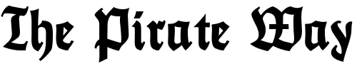 Font : FetteThannhaeuser Custom Text : The Pirate Way Test your own text here Click to download or to view this font on a tshirt that can be custom printed in Bali