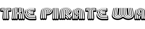 Font : FgrooveEighty Custom Text : The Pirate Way Test your own text here Click to download or to view this font on a tshirt that can be custom printed in Bali