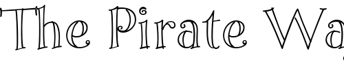 Font : Fiddlestix-Outline Custom Text : The Pirate Way Test your own text here Click to download or to view this font on a tshirt that can be custom printed in Bali
