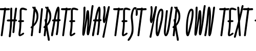 Font : Fidelity-Hour-BTN-Bold Custom Text : The Pirate Way Test your own text here Click to download or to view this font on a tshirt that can be custom printed in Bali