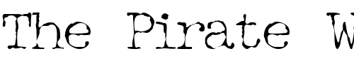 Font : FifthCopySSK-Regular Custom Text : The Pirate Way Test your own text here Click to download or to view this font on a tshirt that can be custom printed in Bali