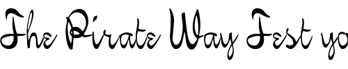 Font : Figaro-Regular Custom Text : The Pirate Way Test your own text here Click to download or to view this font on a tshirt that can be custom printed in Bali
