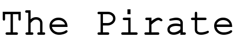 Font : Final-Draft-Heavy Custom Text : The Pirate Way Test your own text here Click to download or to view this font on a tshirt that can be custom printed in Bali