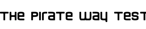 Font : Finder Custom Text : The Pirate Way Test your own text here Click to download or to view this font on a tshirt that can be custom printed in Bali